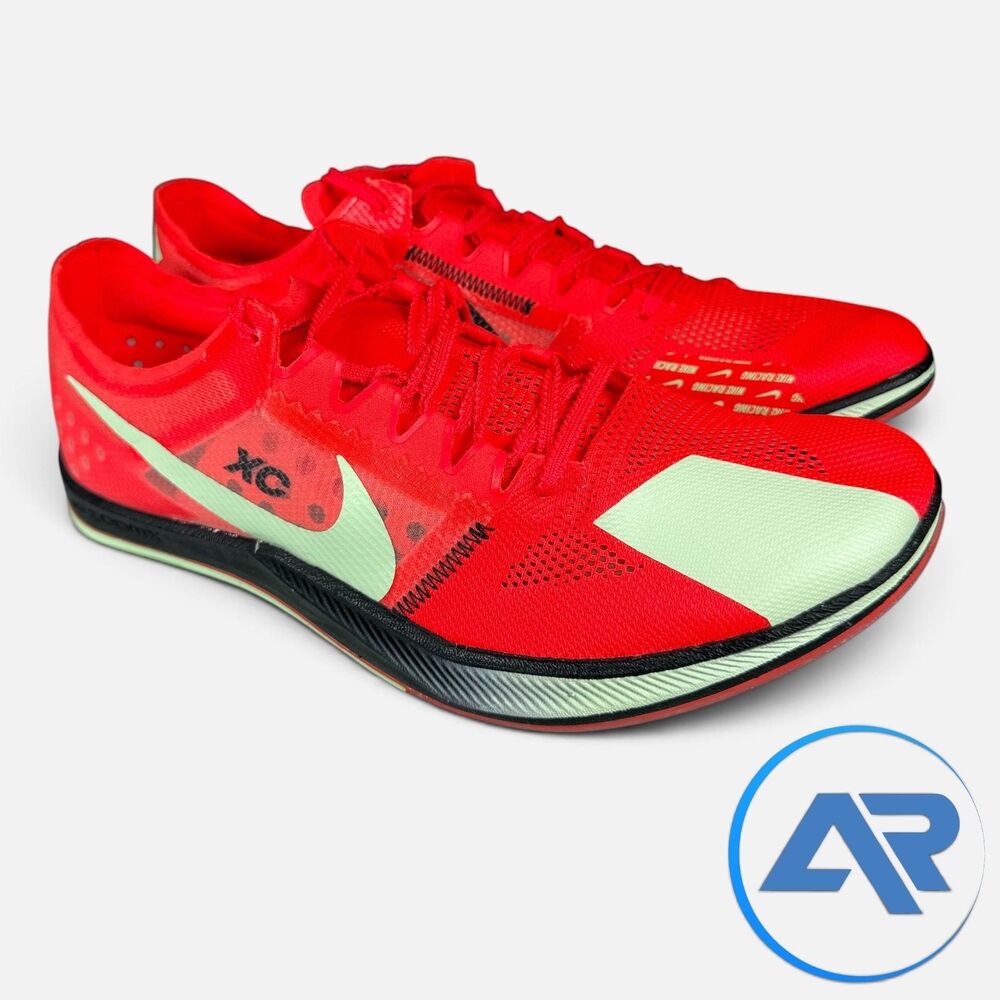 Nike ZoomX Dragonfly XC Cross Country Crimson Green Men's Size 9.5 DX7992-600